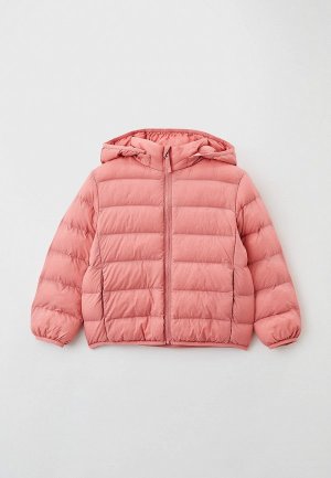 Куртка утепленная UNIQLO. Цвет: розовый