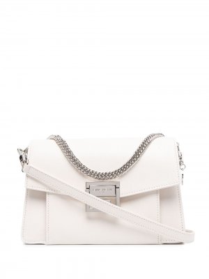 Маленькая сумка на плечо GV3 Givenchy. Цвет: белый