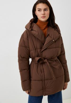 Куртка утепленная Snow Airwolf. Цвет: коричневый