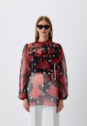 Блуза Dolce&Gabbana. Цвет: разноцветный