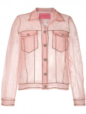 Прозрачная куртка Viktor & Rolf. Цвет: розовый