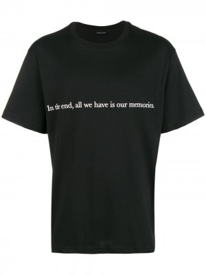 Memories T-shirt Throwback.. Цвет: черный