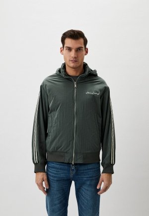 Куртка Armani Exchange. Цвет: серый