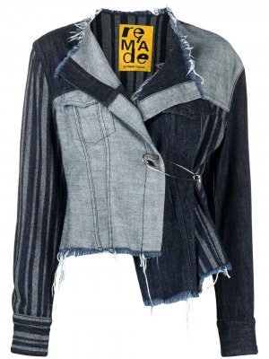 MarquesAlmeida джинсовая куртка асимметричного кроя Marques'Almeida. Цвет: синий