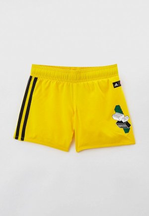 Шорты для плавания adidas. Цвет: желтый