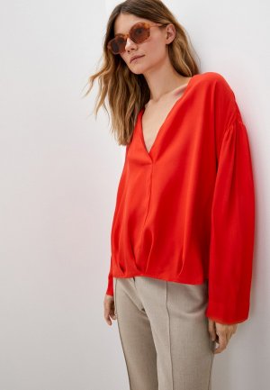 Блуза United Colors of Benetton. Цвет: красный