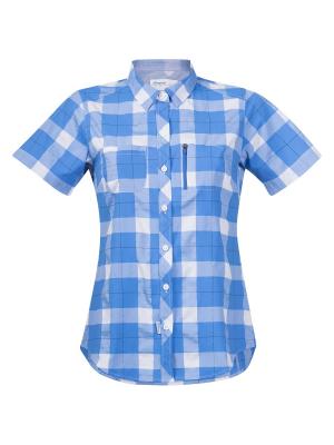 Рубашка Bergans. Цвет: синий, белый