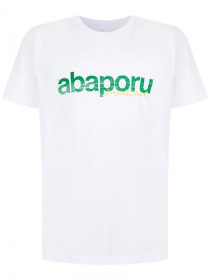 Abaporu print T-shirt Osklen. Цвет: белый