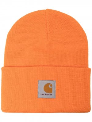 Шапка бини Watch Hat с нашивкой-логотипом Carhartt WIP. Цвет: оранжевый