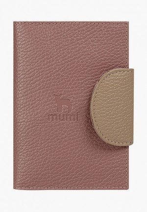 Обложка для паспорта Mumi. Цвет: розовый