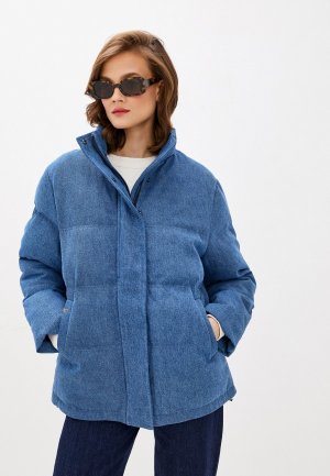 Куртка утепленная UNQ. Цвет: синий