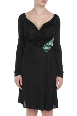 Платье Versace Collection. Цвет: черный