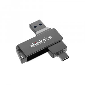 Thinkplus MU251 16 ГБ/32 ГБ/64 ГБ/128 ГБ/256 ГБ USB3.0 + Type-C двухпортовый U-диск вращающийся металлический USB-накопитель высокоскоростной Lenovo