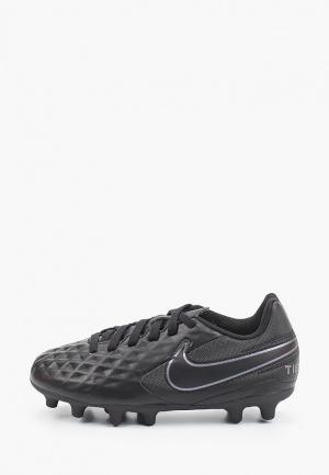 Бутсы Nike. Цвет: черный