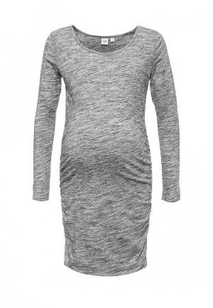 Платье Gap Maternity. Цвет: серый