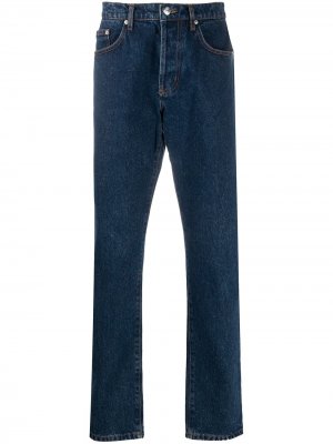 Прямые джинсы узкого кроя Kenzo. Цвет: синий