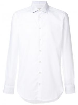 Рубашка с классическим воротником Etro. Цвет: белый