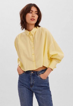 Блуза Vero Moda. Цвет: желтый
