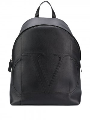 Рюкзак с логотипом VLogo Valentino Garavani. Цвет: черный