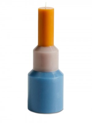 Свеча Pillar (25 см) Hay. Цвет: синий