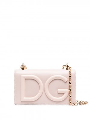 Сумка через плечо DG Girls Dolce & Gabbana. Цвет: розовый