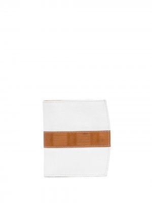 Складной кошелек Yves Saint Laurent Pre-Owned. Цвет: белый