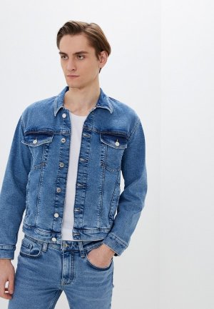 Куртка джинсовая s.Oliver. Цвет: синий