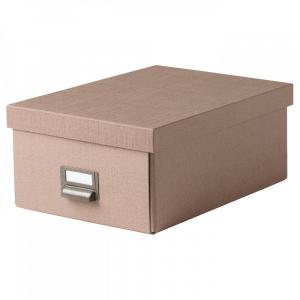 Крышка ящика для хранения ИКЕА ТЬОГ темно-бежевый 25x36x15 см IKEA