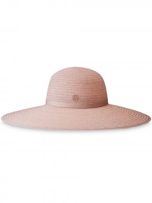 Шляпа-федора Blanche Maison Michel. Цвет: розовый