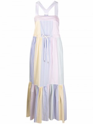 Pure Cotton Seersucker Stripe Maxi Dress Hilfiger Collection. Цвет: розовый