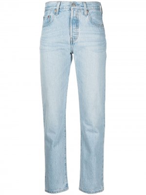 Levis прямые джинсы средней посадки Levi's. Цвет: синий