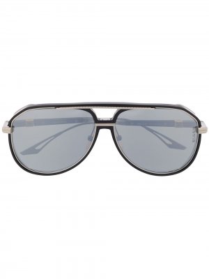 Солнцезащитные очки со съемными дужками Dita Eyewear. Цвет: черный