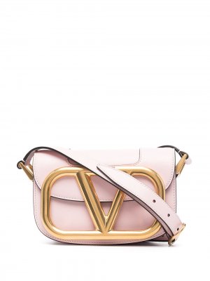 Маленькая сумка через плечо Supervee Valentino Garavani. Цвет: розовый