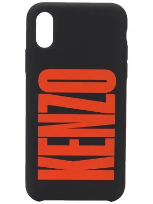 Чехол для телефона с логотипом Kenzo. Цвет: черный