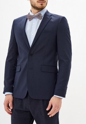 Пиджак Burton Menswear London. Цвет: синий