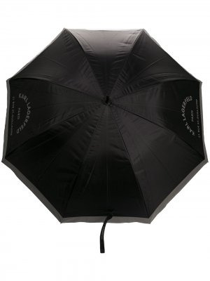 Зонт Rue St Guillaume Karl Lagerfeld. Цвет: черный