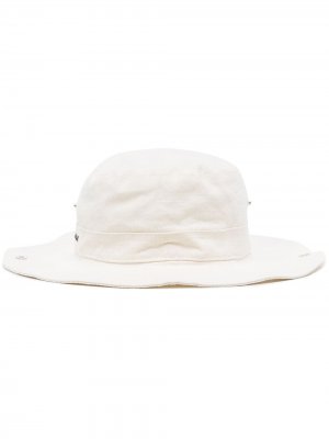 Шляпа с вышитым логотипом Isabel Marant. Цвет: нейтральные цвета