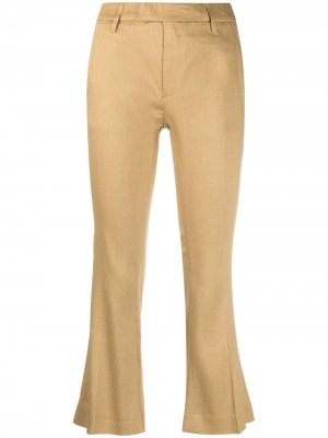 Укороченные расклешенные брюки Dondup. Цвет: нейтральные цвета