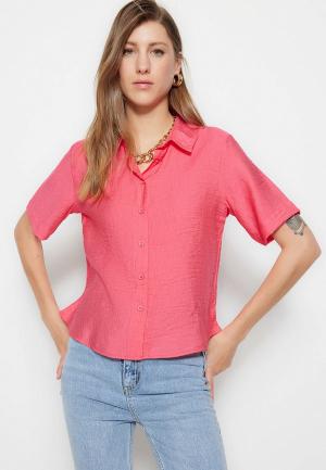 Блуза Trendyol. Цвет: розовый