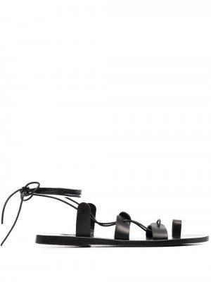 Сандалии Alcyone с ремешками Ancient Greek Sandals. Цвет: черный
