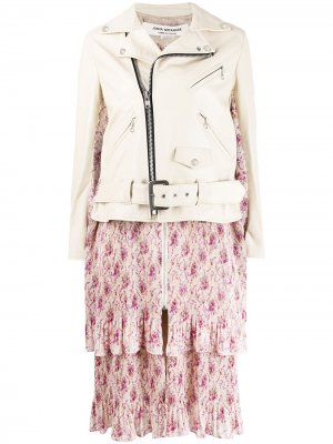 Куртка с цветочным принтом Junya Watanabe. Цвет: нейтральные цвета