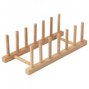 ИКЕА ОСТБИТ стеллаж для посуды бамбук IKEA
