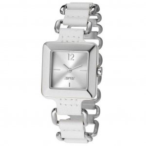 Puro Кварцевые женские часы из нержавеющей стали с серебряным циферблатом ES106062002 Esprit