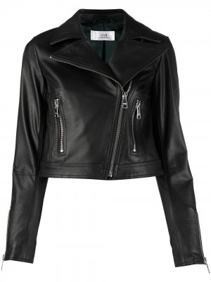 Укороченная куртка Victoria Beckham. Цвет: черный