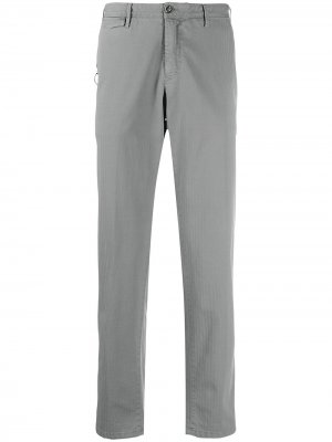 Узкие брюки строгого кроя Pt01. Цвет: серый