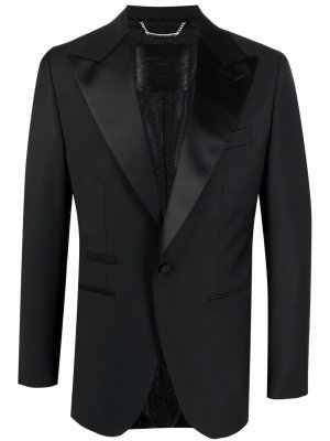 Пиджак с одной пуговицей Philipp Plein. Цвет: черный