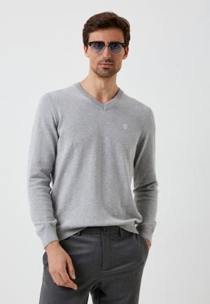Пуловер Jimmy Sanders. Цвет: серый