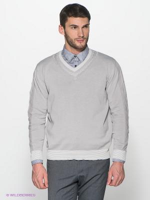 Пуловер Alfred Muller. Цвет: серый