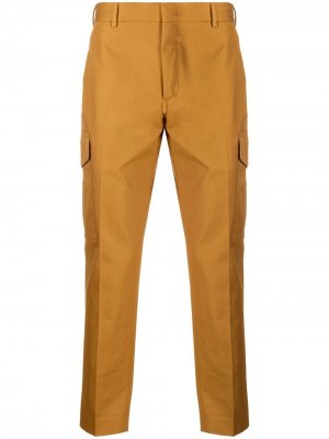 Прямые брюки карго Pt01. Цвет: желтый