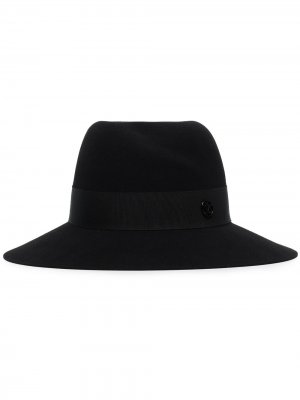 Шляпа-федора Virginie Maison Michel. Цвет: черный